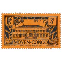 Congo - Palais du gouverneur, à Brazzaville