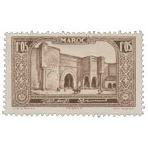 1923 Maroc - Porte Bab-el-Mansour - Mecknès