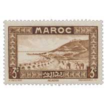 1933 Maroc - Rade d'Agadir