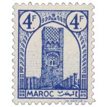 1943 Maroc - Tour Hassan - Rabat