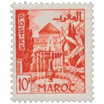 1949 Maroc - Jardins - Meknès