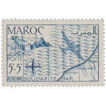 1950 Maroc - Au profit des Oeuvres de solidarité