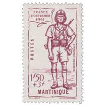 Martinique - Infanterie coloniale Mitrailleurs