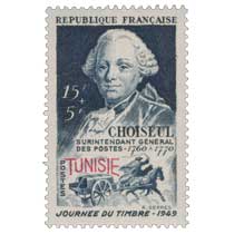 Tunisie - Journée du timbre. Choiseul