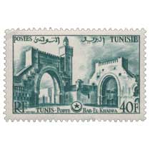 Tunisie - Tunis, porte Bab-el-Khadra
