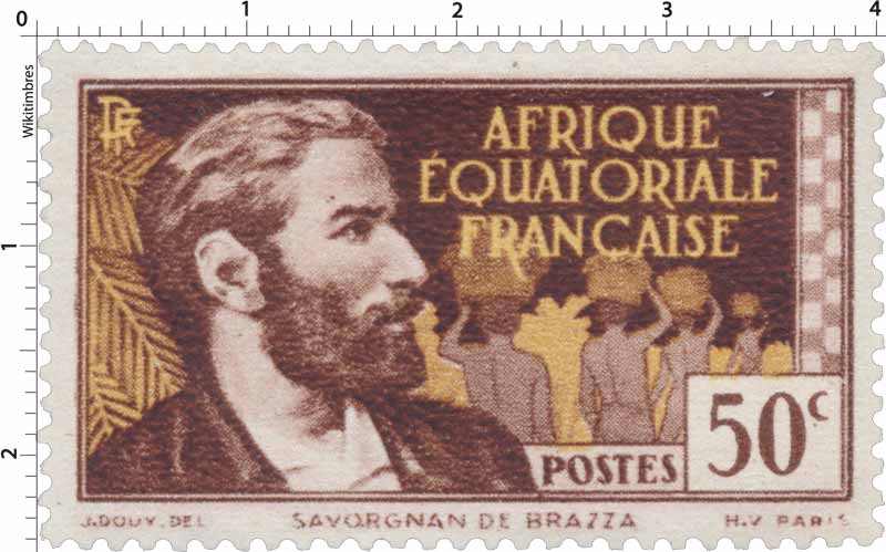 Savorgnan de Brazza Afrique Équatoriale Française