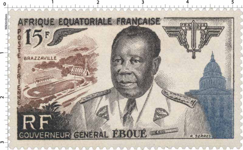 Gouverneur général Éboué Afrique Équatoriale Française