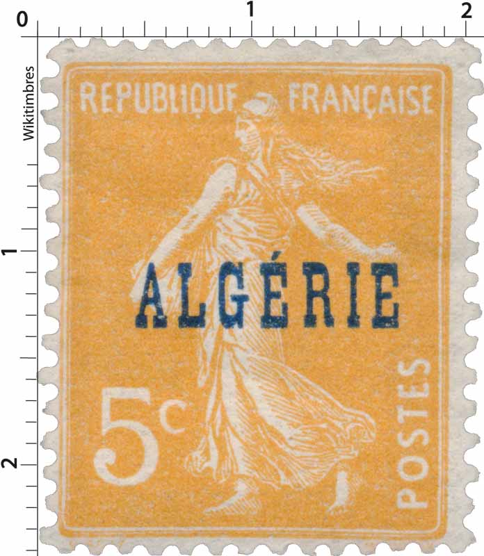 Algérie - Type Semeuse