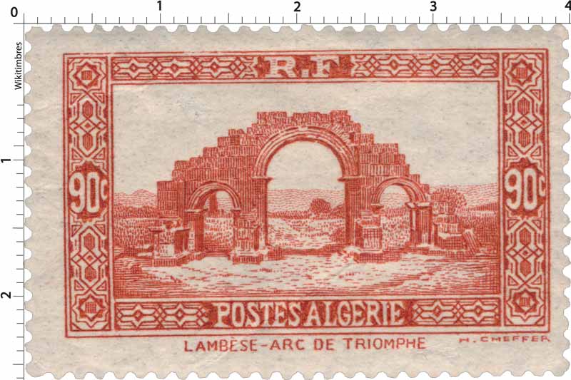 Algérie - Arc de triomphe de Lambèse