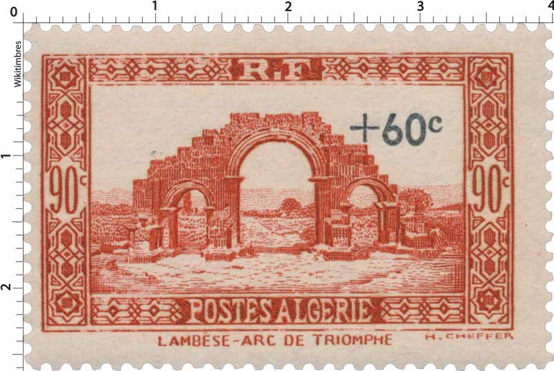 Algérie - Lambèse Arc de triomphe