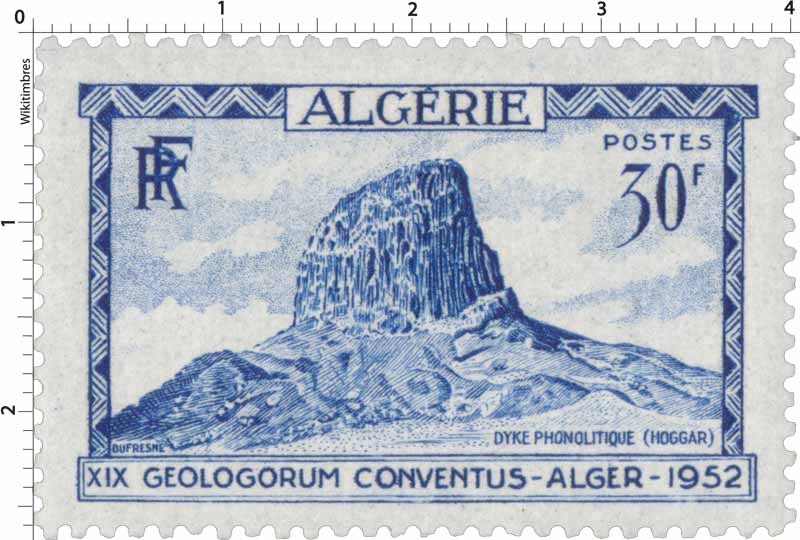 Algérie - XIX GEOLOGORUM CONVENTUS ALGER 1952