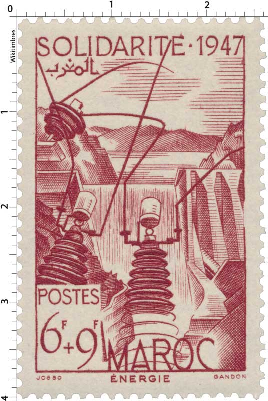 1948 Maroc - Au profit des Oeuvres de solidarité