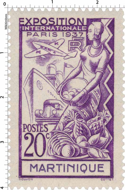 Martinique - Exposition internationale  Paris 1937