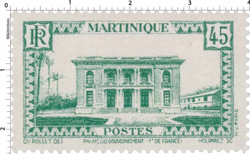 Martinique - Palais du gouvernement  Fort-de-France