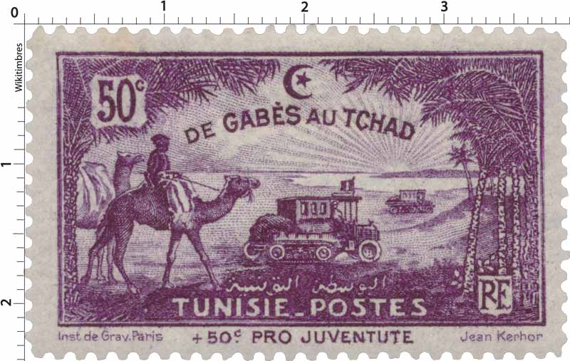 Tunisie - De Gabès au Tchad - Pro Juventute