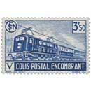 1941 COLIS POSTAL ENCOMBRANT