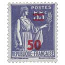 1941 Sans légende particulière - type Paix