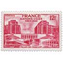 1948 NATIONS UNIES PARIS 1948 PALAIS DE CHAILLOT