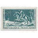 JOURNÉE DU TIMBRE 1964 COURRIER A CHEVAL, XVIIIe SIÈCLE