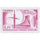 monument national - hommage à Jeanne d'Arc ô Jeanne sans sépulcre et sans portrait…A. Malraux Rouen 1979