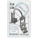 JOURNÉE DU TIMBRE 1985 MACHINE À OBLITÉRER DAGUIN