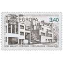 1987 EUROPA CEPT ROB MALLET-STEVENS PARIS 16e / RUE MALLET-STEVENS