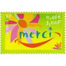 TIMBRES DE MESSAGES. MERCI