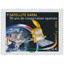 2015 Inde - France - 50 ans de coopération spatiale - Satellite Saral