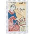 2016 La plume d'oie - Moine copiste XIIe siècle