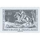 2020 Patrimoine de France - JOURNÉE DU TIMBRE 1964 COURRIER A CHEVAL, XVIIIe SIÈCLE