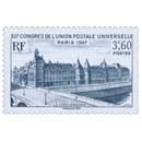 2022 Patrimoine de France - XIIe CONGRES DE L'UNION POSTALE UNIVERSELLE PARIS 1947 LA CONCIERGERIE