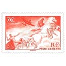 2025 Affiche MYTHOLOGIE - Poste Aérienne