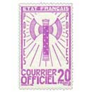 1942 COURRIER OFFICIEL - type francisque