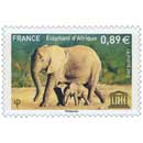 2012 Éléphant d’Afrique UNESCO