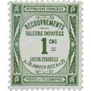 1908 RECOUVREMENTS VALEURS IMPAYÉES 1CME LOI DE FINANCES du 26 janviers 1892 Art 29