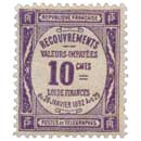1908 RECOUVREMENTS VALEURS IMPAYÉES LOI DE FINANCES du 26 janviers 1892 Art 29