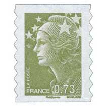 Sans légende particulière - type Marianne de Beaujard