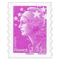 Sans légende particulière - type Marianne de Beaujard