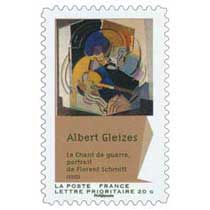 Albert Gleizes Le chant de guerre, portrait de Florent Schmitt (1915)