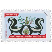 2014 L'odorat : Putois apeurés : bouchez-vous le nez !