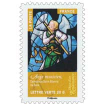 2014 Objets d'art  –  Renaissance en France  –  Ange musicien, Cathédrale Saint-Etienne de Sens