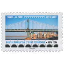 2017 Pont de Manhattan et pont de Brooklyn - New York