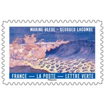 2026 Marine bleue - Georges Lacombe