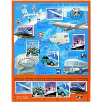 Le siècle au fil du timbre Transports.