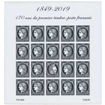 1849 -2019- 170 ans du premier timbre-poste français