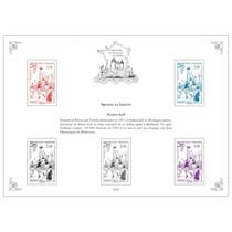 2023 Patrimoine de France en timbres - BASKET-BALL
