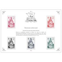 2023 Patrimoine de France en timbres - CLERMONT-FERRAND N-D du PORT