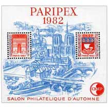 1982 Paripex Salon philatélique d'automne CNEP