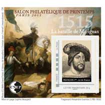2015 Salon philatélique de printemps Paris 2015 - 1515 La bataille de Marignan