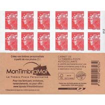 Carnet Marianne de Beaujard “MonTimbraMoi”